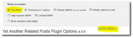 yarpp-screen-options